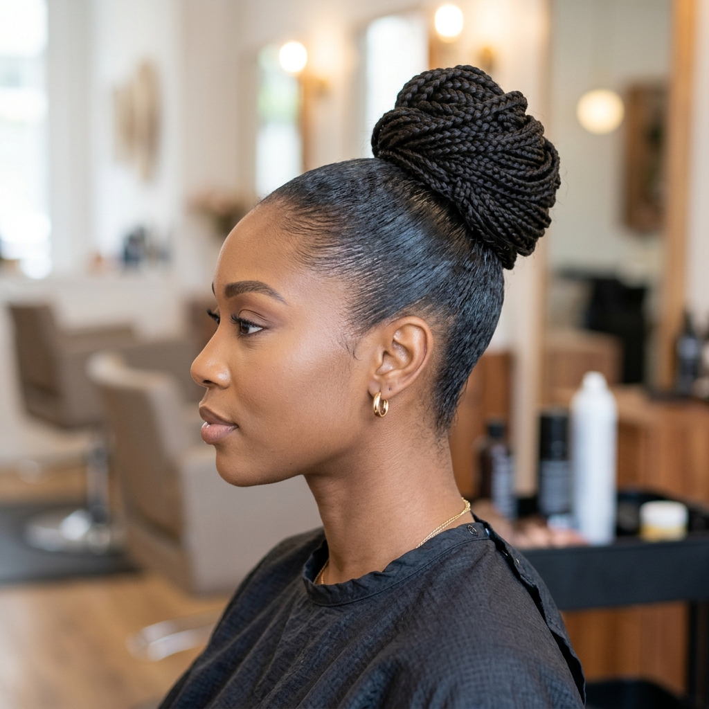 Tissage & Chignon Tressé